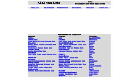 abyznewslinks zimbabwe|Zambia Newspapers & News Media .